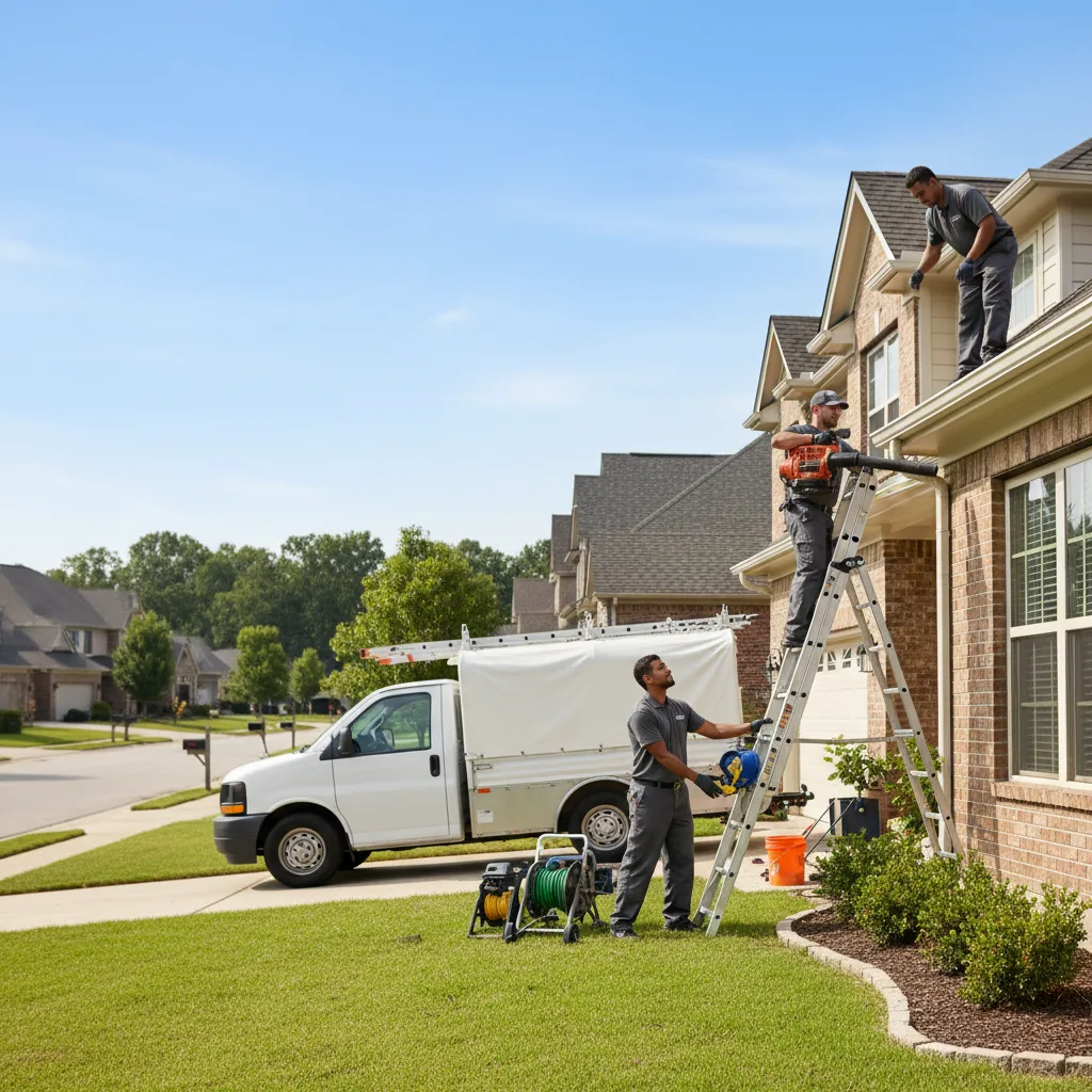 Home Gutter Service in Plains, TX near me
